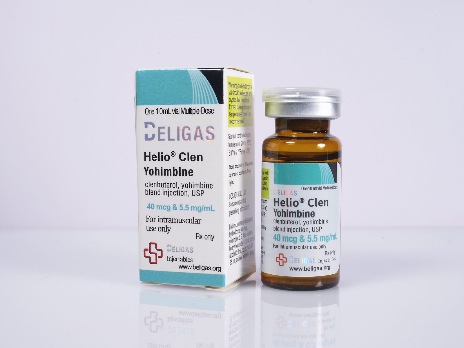 Clenbuterol 40mcg Yohimbine 5.5mg